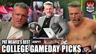 The BEST Pat McAfee College GameDay picks from the 2024 season  | ESPN College Football