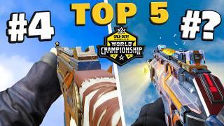 World Champions’ Top 5 $1,000,000 Loadouts in CODM