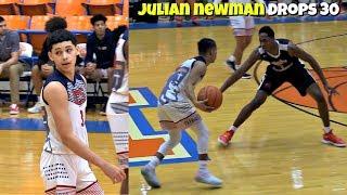 HEATED! Julian Newman DROPS 30 POINTS vs Ramone Woods Team