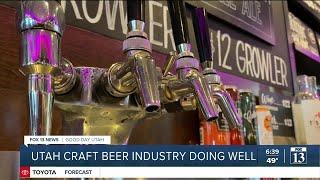 Craft beer business booming in Utah