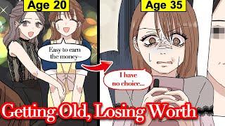 【Manga】What happens to a girl who is relying on sugar daddies, when she becomes 35 years old?