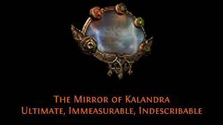 Path of Exile "Mirror of Kalandra" drop sound from Shaper's voice.