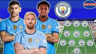 Man City's Lineup In January Transfers 2025  Ft. Messi, Ederson & Romero  Man City News Today 