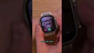 Call tricks on Apple Watch ️