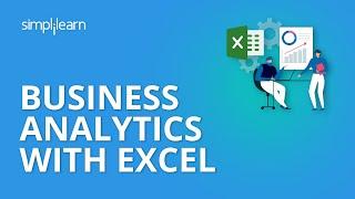 Business Analytics with Excel | Data Science Tutorial | Simplilearn