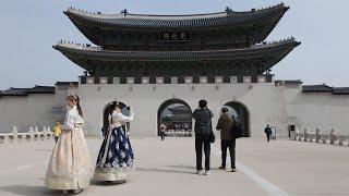 Gyeongbokgung Palace Walk | Seoul, South Korea | 4K