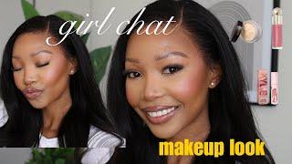 Girl chat + battling with an addiction +quick makeup tutorial