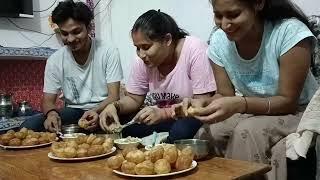 Golgappa Challenge  | Chanchal Singh Vlogs|