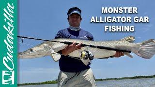 Alligator Gar Fishing On The Trinity River with Captain Kirk Kirkland