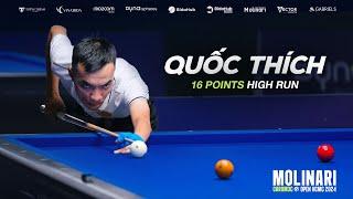 Molinari HCMC 2024 Open - 16 Points High Run from PHẠM QUỐC THÍCH