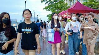 Night Market Tour: Evening Scene, River Walk - Phnom Penh Koh Pich Trip 2023