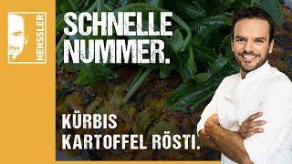 Schnelles Kürbis-Kartoffelrösti Rezept von Steffen Henssler