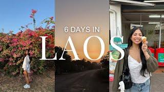 you need to visit this country   LAOS travel vlog, everything I did & ate +prices!