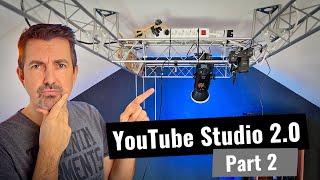 YouTube Studio 2.0 - Decotruss Traverse an Gipskartondecke? - Umbau VLOG Part 2