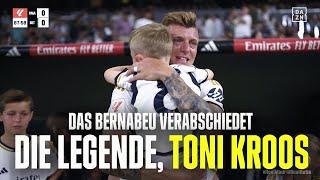 Gänsehaut! Das Bernabeu verabschiedet die Legende Toni Kroos 