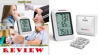 ThermoPro TP 60S Digital Hygrometer Indoor Outdoor Thermometer Humidity Monitor user's guide