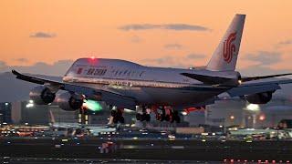 AMAZING SUNSET planespotting at Frankfurt Airport [FRA/EDDF]