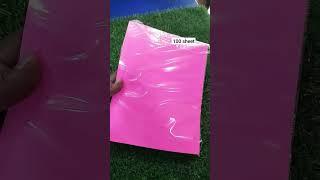 Bright Color Paper -100 paper in a pack