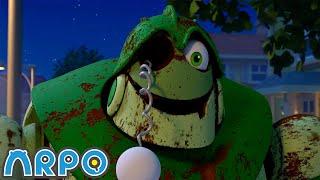 Scary Night Time Troubles!  | ARPO The Robot | Funny Kids Cartoons | Kids TV Full Episodes