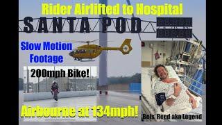 Epic 200mph Bike Crashes at Santa Pod ‘21,000 views’ 