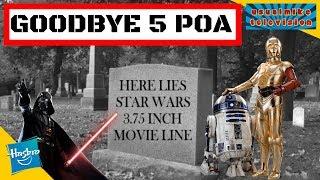 STAR WARS SAD END TO THE 3 75 INCH ACTION FIGURE MOVIE LINE 5 POA