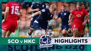 HIGHLIGHTS | Scotland v Hong Kong China | World Rugby U20 World Trophy 2024