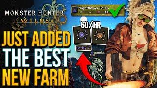 Monster Hunter Wilds - Best New Farm Added: HARD ARMOR SPHERES & Nightflower Farm Still Works