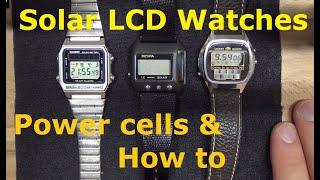 Ep 86 - Solar Batteries - Vintage Digital Watches