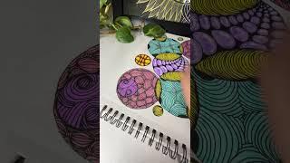 Zentangles doodle #art #shorts #zentangle #doodle #viralvideo #viralshorts #drawing #mandala #fun