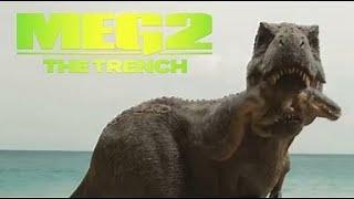 Meg 2: The Trench [2023] - T Rex Screen Time