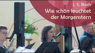 J.S. Bach Wie schön leuchtet der Morgenstern | Berliner Blockflöten Orchester