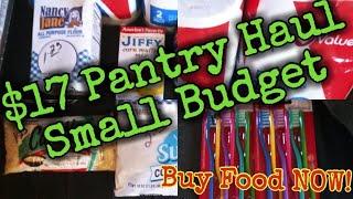 $17 Prepper Pantry Haul/Keep Stack Yoyr Pantry DO NOT STOP! #preppingonabudget #prepperpantry #preps