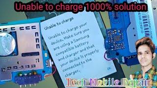 Samsung J2 6 Unable to charge 1000% solution