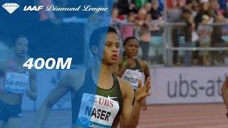 Salwa Eid Naser 49.77 Wins Women's 400m - IAAF Diamond League Lausanne 2018