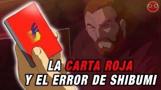 LA CARTA ROJA Y EL ERROR DE SHIBUMI #DIGIMON