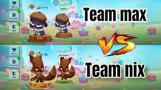 Team Max vs Team Nix gameplay | Zooba