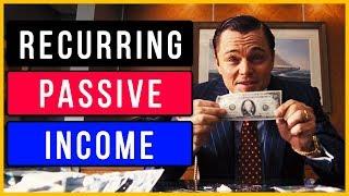 Recurring Passive Income Ideas - Subscription Sites I've Run That You Can Too