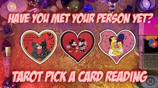 Have You Met Your Person Yet? Tarot Pick a Card Love Reading