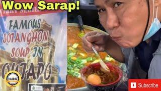 SINUBUKAN NI KABROD ANG FAMOUS NA SOTANGHON EATERY SA QUIAPO