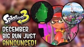 December Big Run JUST Announced - Splatoon 3 News