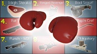 TF2 - 10 Fun Ways to Use the Killing Gloves of Boxing!