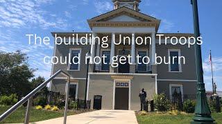 Union troops could not burn this building down. Burke County Courthouse. Morganton, North Carolina.