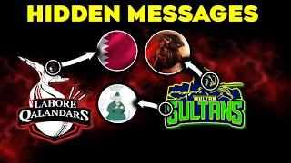 Secrets Hidden in Lahore Qalandars & Multan Sultans Logos | PSL