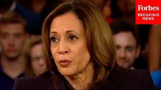 Voter Asks Kamala Harris Point Blank How She Would Strengthen The Border | Oprah Winfrey Town Hall