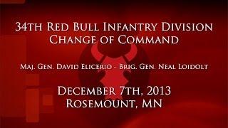 Change of Command | 34th Red Bull Infantry Division