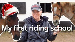 RE-VISITING MY FIRST RIDING STABLES - Vlogmas #2