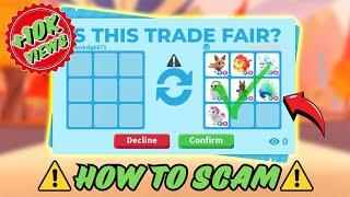 How to SCAM Players in ADOPT ME | SCAM Tutorial | ROBLOX ADOPT ME