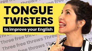 Practice the best tongue twisters for clear pronunciation