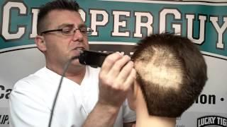 Fade clipper haircut with no line technique