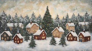 Christmas TV Art | Christmas Vintage TV Art | 9 Images | 1.5 Hours | Christmas Art | Winter TV Art